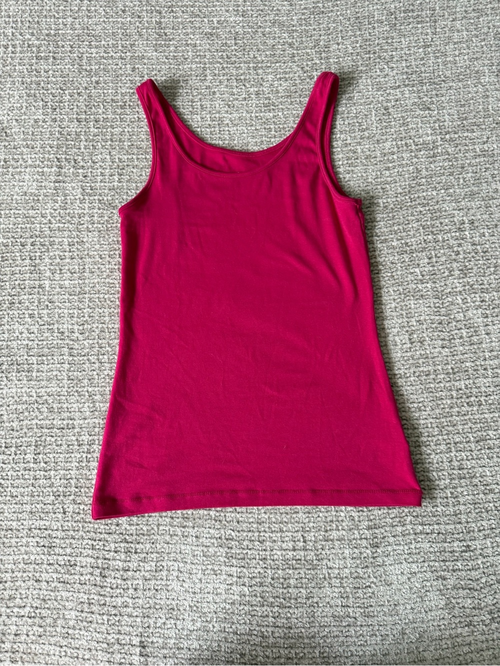 a new day Fuchsia Scoop Neck Tank Top